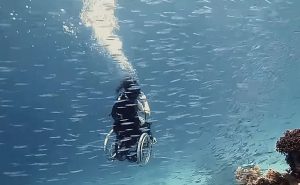 sue austin underwater wheelchair