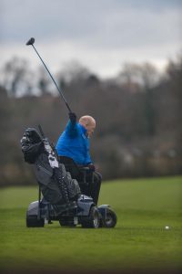 disabled golfer