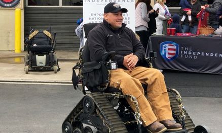 Veteran to run farm, dog training business from $16,000 all-terrain wheelchair
