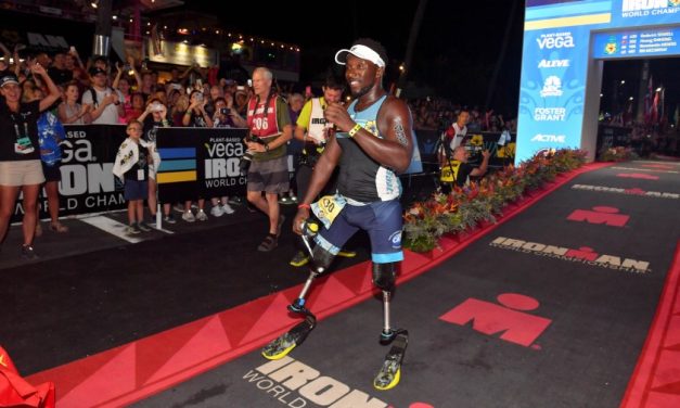 San Diego-raised double-amputee makes history at Ironman World in Hawaii